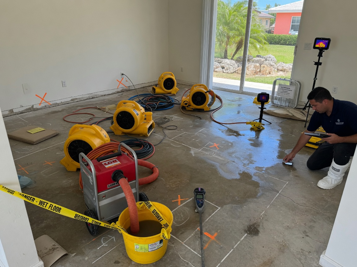 Water Damage Restoration in West Coral Springs
