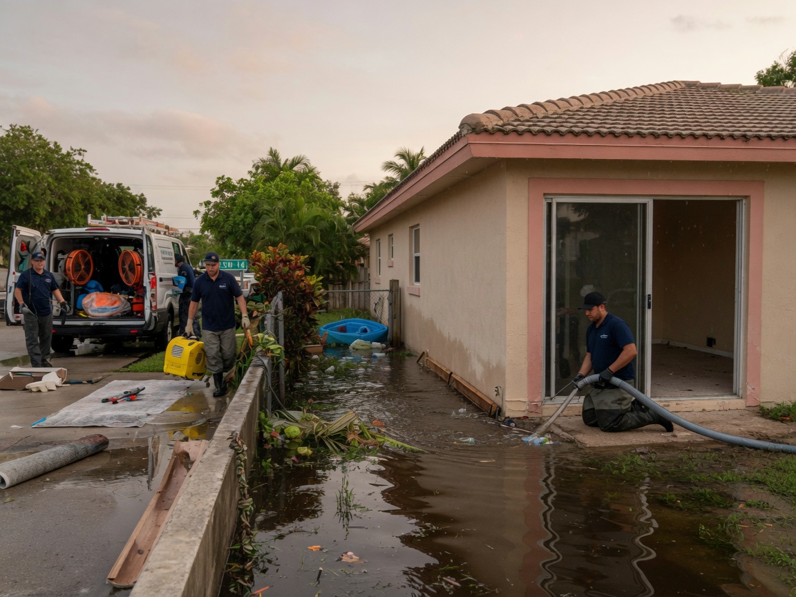 Water Damage Restoration in Cypress Hammock
