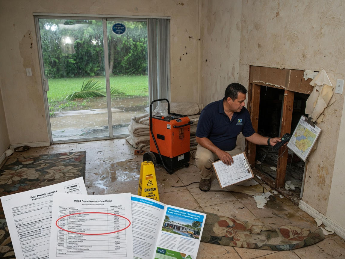 What Influences Water Damage Restoration Costs in South Florida