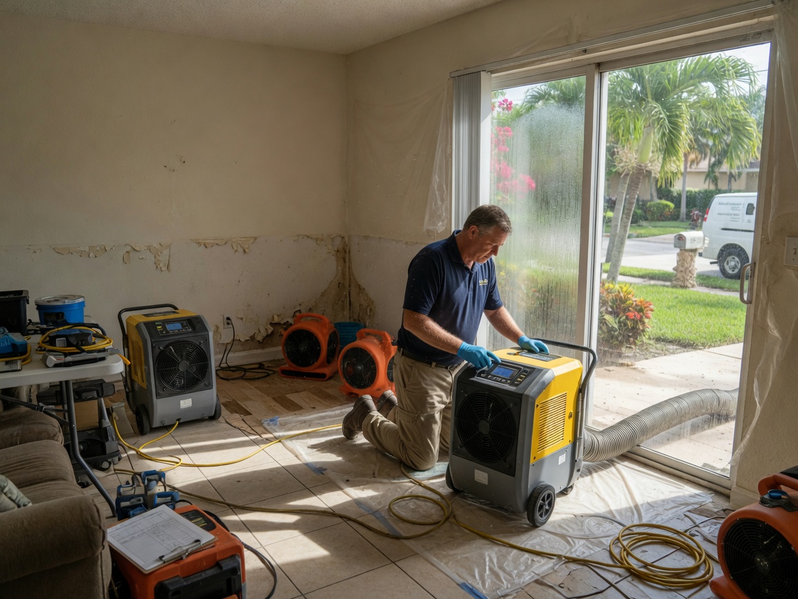 Water Damage Restoration in Riverside