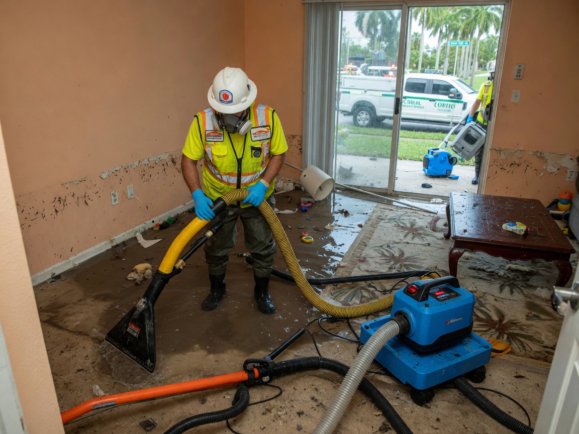 Emergency Water Cleanup in Coral Springs