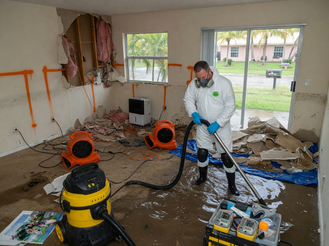 Flood Damage Restoration in Coral Springs