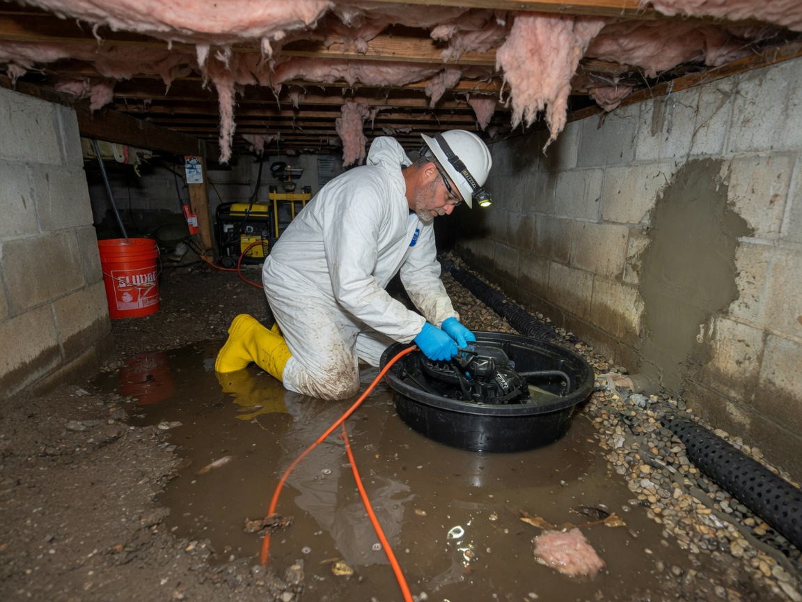 Flooded Crawl Space Repair in Coral Springs