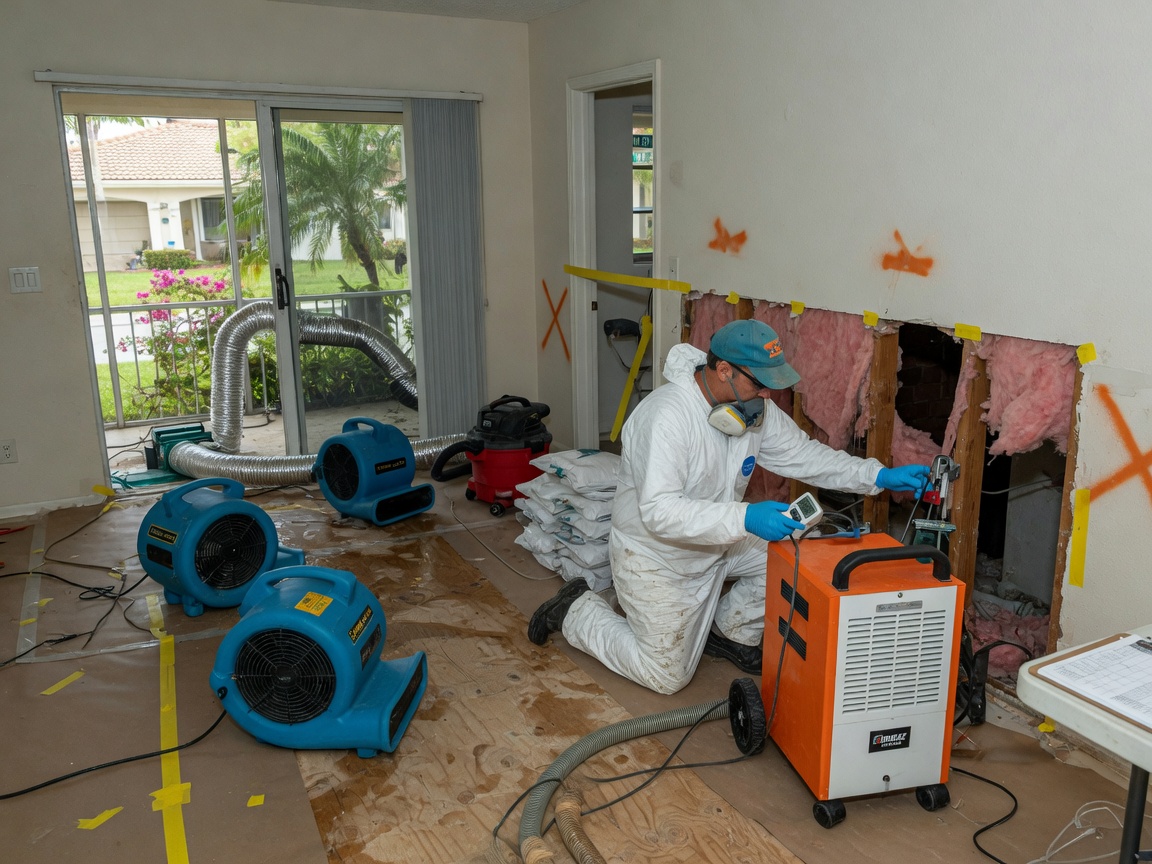Water Damage Restoration in East Coral Springs