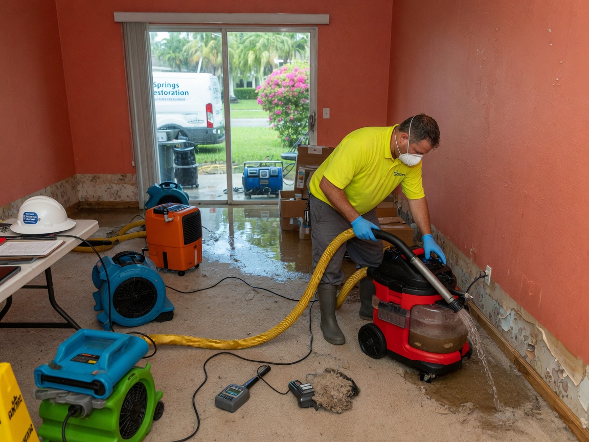 Water Damage Restoration in Tall Cypress Isles